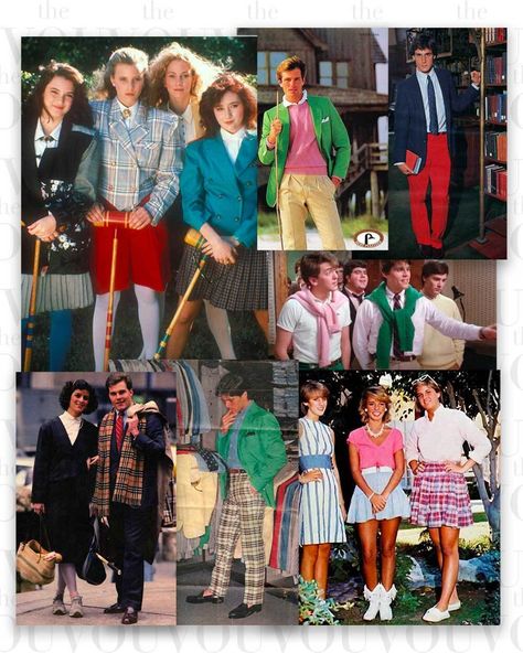 Preppy 1980s Fashion, Preppy 80s Outfits, Outfits From The 80s 1980s Fashion Trends, 80s Celebrities Fashion, 1980s Fashion Women Clothing 80s Style, 80s Preppy Fashion Women, 1980s Preppy Style, Preppy 80s Fashion, Outfit Ideas 80s Style