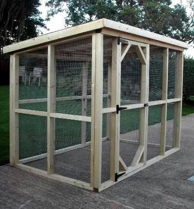 nice & basic Reban Ayam, Katt Hus, Chicken Pen, Simple Shed, Rabbit Run, Coop Design, Chicken Coop Designs, Bird Aviary, Cat Cages