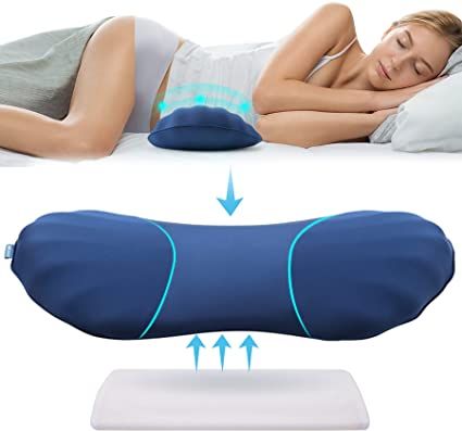 Lumbar Support Pillow for Sleeping Bed And Chair, Pillow For Bed, Lumbar Support Pillow, Neck Stretcher, Back Support Pillow, Cervical Traction, Lower Back Muscles, Lower Back Pain Relief, Neck Pain Relief