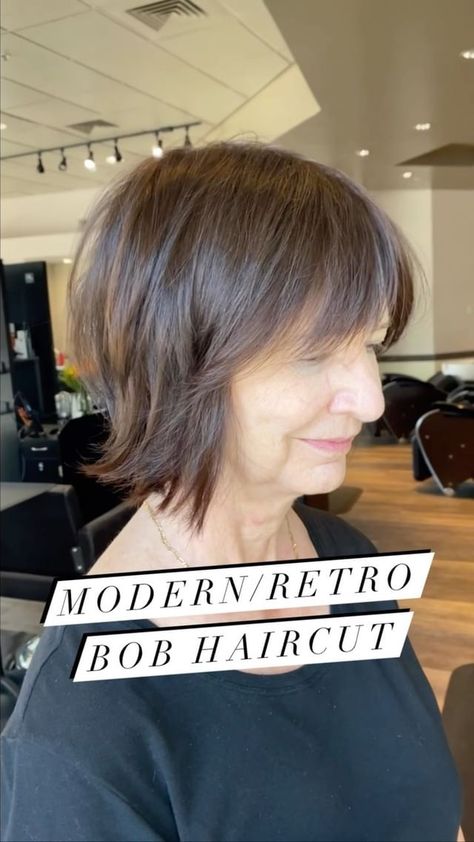 Bobstyle Haircuts, Amazing Hair Color, Stacked Bob Haircuts, Short Stacked Hair, Short Stacked Bob Haircuts, Color Ideas For Short Hair, Get Thicker Hair, Stacked Bob Haircut, Trending Hairstyles