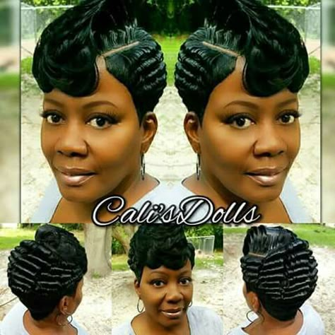 I love it my next do 27 Piece Hairstyles, Black Hair Updo Hairstyles, Black Hair Short Cuts, Short Hair Images, Short Hairdos, Quick Weave Hairstyles, Short Black Hairstyles, Short Sassy Hair, Sassy Hair