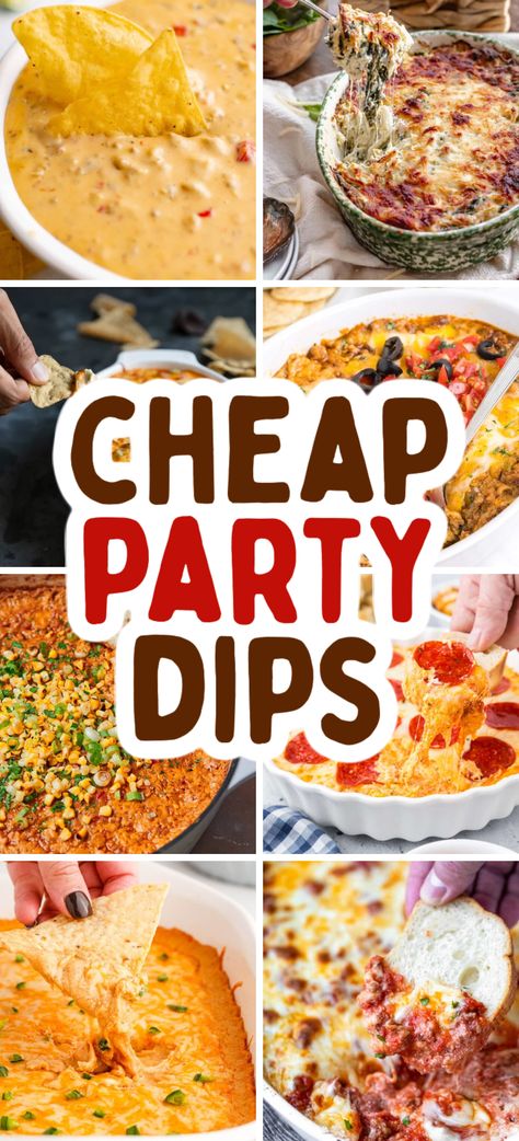 Warm Dip Recipes – Whether you prefer a classic spinach artichoke dip or a cheesy, barbecue chicken dip, we’ve got you covered! Kick off any party with these crazy-good warm dip recipes that are sure to be a hit! Spinach artichoke dip, easy dips for a party, party dips, chip dips, easy dip recipes, hot dips, hot party dips, hot appetizers, hot party snacks, hot party appetizer recipes, warm appetizers, hot dip recipes easy. Birthday Dips Appetizers, Easy Appetizers For A Big Party, Yummy Easy Party Dips, Party Food Dips Crowd Pleasers, Movie Night Finger Food Ideas, Dinner Dip Ideas, Dipping Food Ideas, Good Dips Easy, Chunky Dip Recipe