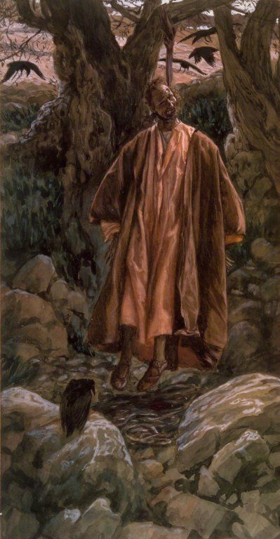 Judas Hangs Himself (Judas se pend) : James Tissot : Free Download & Streaming : Internet Archive James Tissot, Life Of Jesus Christ, Life Of Christ, Bible Pictures, Religious Painting, Biblical Art, Jesus Lives, Holy Week, After Life