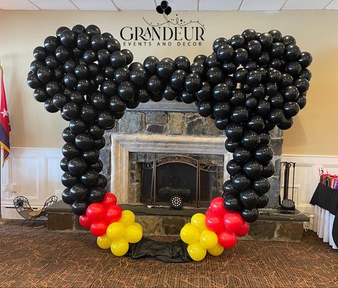 Mickey Mouse Clubhouse Birthday Party Decorations, Mickey Mouse Balloon, Mickey Mouse Birthday Decorations, Minnie Mouse Party Decorations, Mickey Mouse Bday, Twodles Birthday, Mickey Mouse Balloons, Mickey Mouse Clubhouse Birthday Party, Mickey Mouse Clubhouse Party