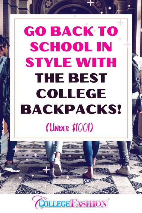 Looking for a really cute backpack this to take to college this year? I love these! Check out the best college backpacks that are cute and trendy and perfect for college! Grad School Backpack, Cute College Backpacks, Cutest Backpacks, Best College Backpack, Freshman Quotes, College Organization Binder, College Bags For Girls, Best Backpacks For College, College Shopping