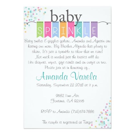 Gender Neutral Baby Sprinkle Invitations Baby Shower Ideas Gender Neutral, Gender Neutral Baby Sprinkle, Neutral Baby Sprinkle, Green Baby Shower Invitations, Bbq Party Invitations, Couples Baby Shower Invitations, Baby Shower Invites Neutral, Sprinkle Shower, Custom Baby Shower Invitations