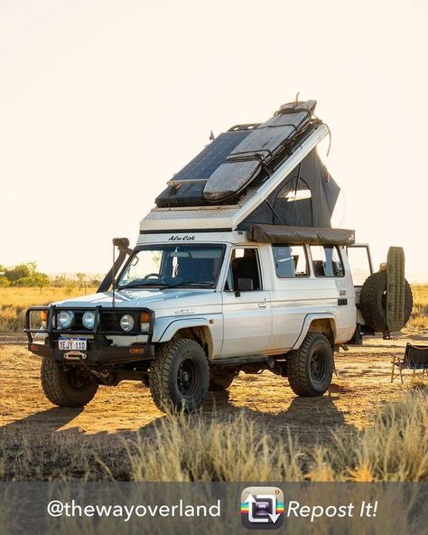 Safari Car, Toyota Camper, Land Cruiser 70 Series, Toyota Lc, Suv Camper, Rooftop Tent, Camping Set Up, Truck Tent, Adventure Campers