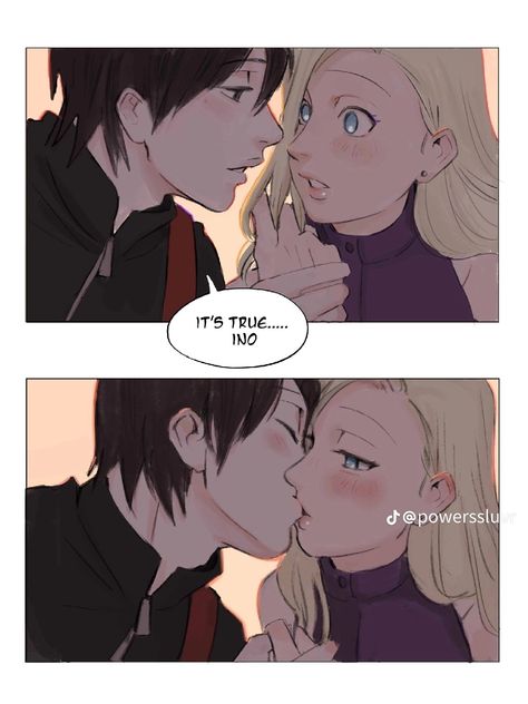 Ino And Sai, Naruto Couples, Naruto Fan Art, Naruto Comic, Boruto Naruto Next Generations, Funny Meems, Naruto Uzumaki Shippuden, Naruto Funny, Naruto Girls