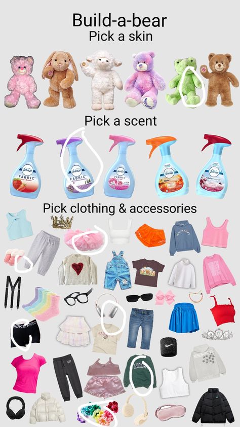 Build a bear! #buildabear #bab #preppy #outfit #design #cute #stuffedanimals Build A Bear Outfits, Bear Outfits, Outfit Design, Preppy Outfit, Build A Bear, Rainbow, Building, Quick Saves, Design