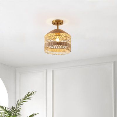 Woven Semi Flush Mount Light, Rattan Semi Flush Mount Light, Rattan Flush Mount Light, Rattan Flush Mount, Dynamic Angles, Rattan Light Fixture, Pool Bath, Rattan Shades, Kid Rooms