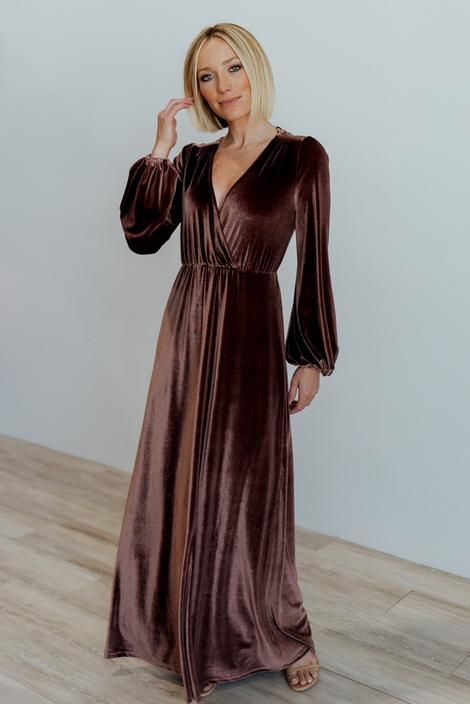 Sadie Dusty Plum Velvet Maxi Dress Plum Velvet, Velvet Wrap Dress, Baltic Born, Velvet Maxi Dress, Velvet Maxi, Nursing Friendly, Dress Dusty, Velvet Material, Dress Measurements