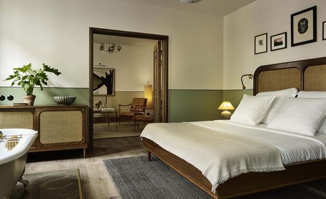 Hotel Sanders, Copenhagen Hotel, Hotel Safe, British Colonial Style, Hotel Interior Design, Luxury Boutique Hotel, Hotel Interiors, Beds & Bed Frames, Hotel Interior