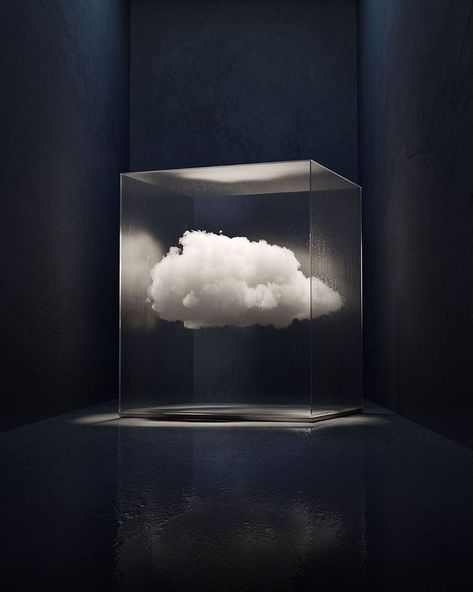 Cloud Series by MOTEH – Richard Clarkson Studio 3d Street Art, Cloud Art, Glass Box, Blender 3d, Land Art, Sky Aesthetic, Surreal Art, Installation Art, 3d Art