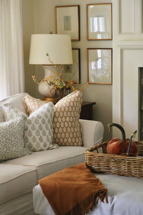 Home Essentials from Jenny Steffens Hobick Beige Rooms, Jenny Steffens Hobick, Pretty Room, Decoration Inspiration, New Living Room, Cozy Living Rooms, Autumn Home, Cottage Decor, Fall Home Decor