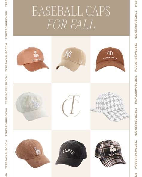 Preppy Baseball Hat, Fall Baseball Hat Outfits For Women, Stylish Baseball Caps For Women, Trendy Caps For Women, Trendy Baseball Hats For Women, Cute Outfits With Hats Baseball Caps, Trendy Baseball Hats, Baseball Hat Outfits For Women, Outfits With Hats Baseball