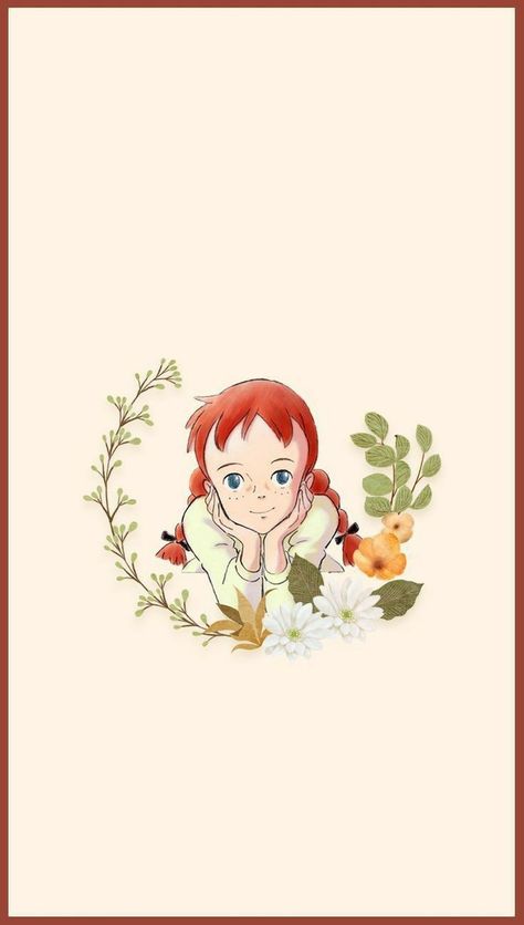 Digital Embroidery Patterns, Vintage Flowers Wallpaper, Portrait Cartoon, Anne With An E, Cartoon Girl Drawing, Cute Animal Drawings Kawaii, My Little Pony Characters, Anne Of Green, Old Anime