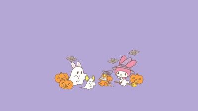 Sanrio Halloween Wallpaper, Backgrounds Sanrio, Wallpaper Sanrio, Sanrio Halloween, Iphone Background Quote, Famous Wallpaper, Fall In New York, Wallpaper For Ipad Aesthetic, Inspiring Wallpaper