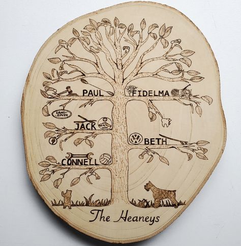 Babymoon Photos, Wood Burning Patterns, Wood Rounds, Wood Burning, Creative Decor, Family Tree, Nativity, Woodworking, Wood