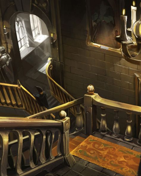 Harry Potter Book Art, Moving Staircase, Remus X Tonks, Rowena Ravenclaw, Ravenclaw Common Room, Changeling The Lost, Hogwarts Founders, Harry Potter Wiki, Small Staircase