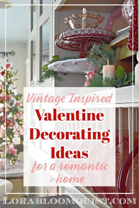 Valentine Decorating Ideas, Valentine Decor Ideas, Kitchen Decor Diy, Cozy Aesthetics, Diy Farmhouse Kitchen Decor, Romantic Kitchen, Decorative Bowl Filler, Decor Diy Ideas, Seasonal Pillows