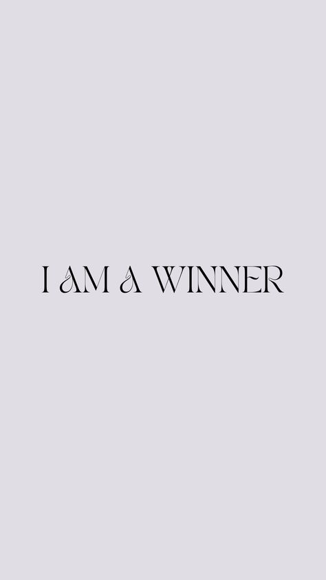 I Am A Winner Affirmations, Vision Board Titles, Working On Yourself Quotes, Lockscreen Quotes, I Am A Winner, Vision Board Words, Vision Board Affirmations, World Quotes, Growth Quotes