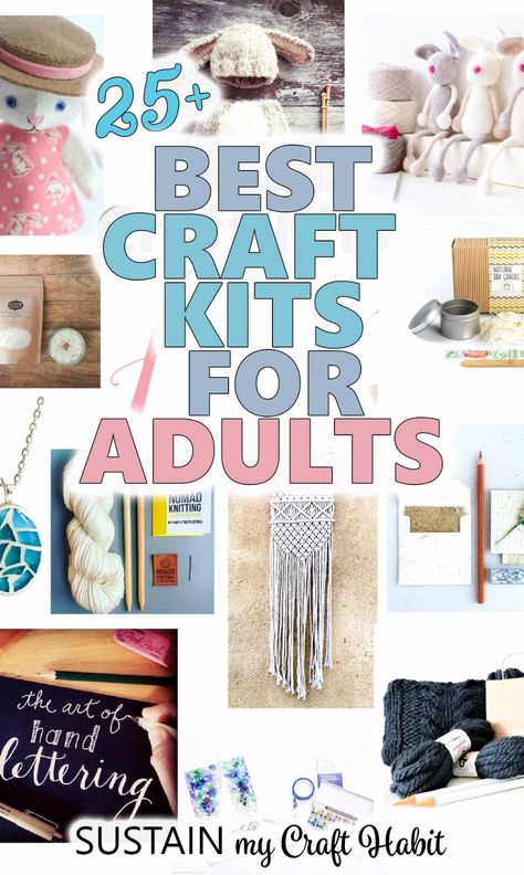 Craft Kits For Adults, Craft Projects For Adults, Arts And Crafts For Adults, Projects For Adults, Best Crafts, Crafts For Adults, Diy Crafts For Adults, Crafts For Seniors, Best Craft