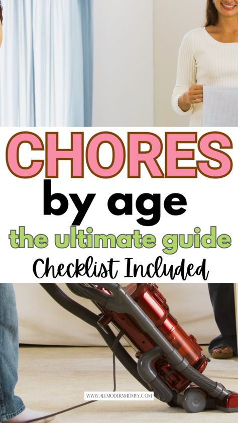 Age Appropriate Chores for Kids -Checklist Included What Chores At What Age, Chores For Four Year Olds, Chore List For Age 6, List Of Chores For Kids By Age, Chore List For Kids Age 10, Chore Chart For Kids Age 8, Daily Chores For Kids By Age, Chores For Kids Age 7-8, Kids Chores Chart Ideas