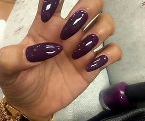 Color Uva, Shiny Nails Designs, Special Nails, Purple Nail Designs, Acrylic Nails Coffin, Coffin Nails Designs, Dope Nails, Nail Shapes, Matte Nails