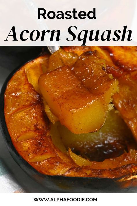 Bring out the gourds and enjoy this delicious baked acorn squash recipe when the nights draw in and the weather drops below zero – it's the best thing to keep you cozy. Cook Acorn Squash, Roasted Acorn Squash Recipes, Roasted Acorn Squash Oven, Cook Acorn Squash In Oven, How To Roast Acorn Squash In Oven, Acorn Squash Recipe, How Long To Bake Acorn Squash In Oven, Roast Acorn Squash Oven, Acorn Squash Baked