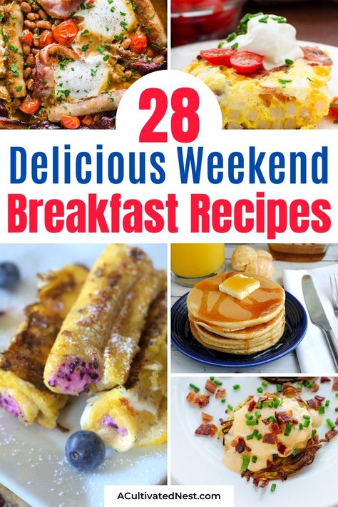 Fun Sunday Breakfast Ideas, Weekend Family Breakfast Ideas, Weekend Breakfast Ideas Kids, Easy Saturday Breakfast Ideas, Best Breakfast Recipes Easy, Fun Weekend Breakfast Ideas, Easy Weekend Breakfast Ideas, Weekend Breakfast Ideas Sunday Morning, Breakfast Ideas Weekend