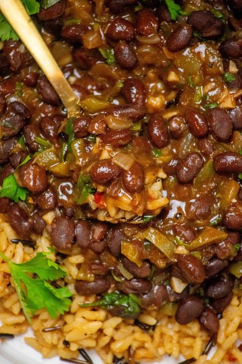 Flavorful Black Beans, Cuban White Bean Soup, Drunken Beans Mexican, Cafe Rio Black Beans, Brazilian Black Beans, Cuban Style Black Beans, Cuban Black Beans Recipe, Cuban Black Beans And Rice, Cuban Rice And Beans