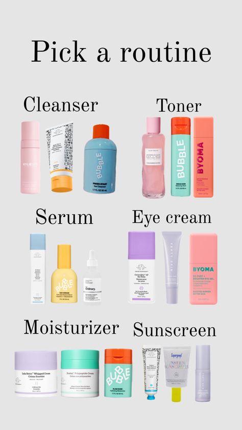 Makeup Beauty Room, Teen Skincare, Clear Skin Face, Skin Care Routine Order, Makeup Wishlist, Sephora Skin Care, Glow Recipe, Basic Skin Care Routine, Perfect Skin Care Routine