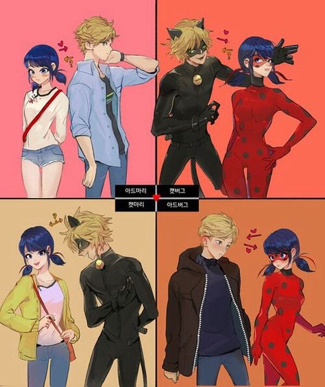 Chat And Marinette, Catnoir And Marinette Fanart, Anime Miraculous Ladybug, Photo Manga, Ladybug Und Cat Noir, Ladybug And Cat Noir, Ladybug Wallpaper, Miraculous Ladybug Memes, Ladybug Anime