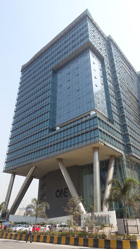 The "Lion's Head" #Architecture #OneBKC building designed by James Law #JamesLawCybertecture #BKC #Mumbai #India Mumbai Buildings, Bkc Mumbai, Buildings Modern, Success Pictures, Mumbai India, Bollywood Movie, Dream City, Modern Buildings, New Delhi