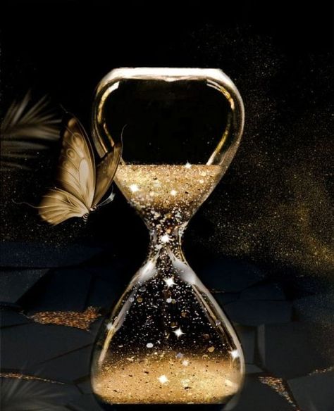 Hourglass Wallpaper Aesthetic, Dark Hourglass Art, Gold Abstract Wallpaper, Arte Pulp, Deep Photos, Sand Clock, Photoshop Tutorial Photo Editing, Space Phone Wallpaper, Hourglasses