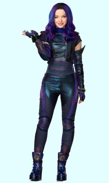 Mal Halloween Costume, Mal Descendants Costume, Mal Costume, Tv Characters Outfits, Descendants Pictures, Estilo Blair Waldorf, Mal Bertha, Descendants Mal, Descendants Costumes