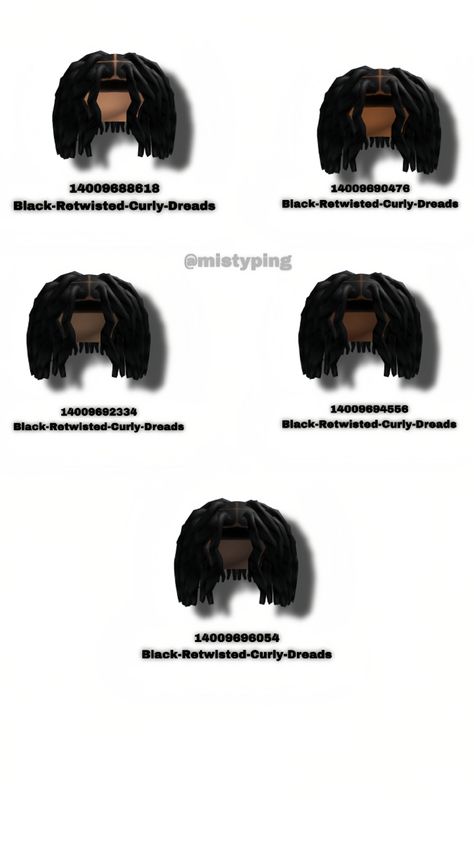 Sleeping Codes For Berry Ave, Dreads Roblox Codes, Y2k Codes, Berry Avenue Hair, Code Brookhaven, Black Boy Hairstyles, Black Dreads, Clothing Codes, Roblox Hair