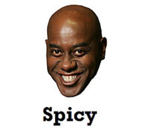 Spicy Ainsley Harriot | Spicy Memes | Know Your Meme Joke Presents, Salivary Glands, You're Hired, Spicy Meme, Marco Pierre White, Rick Stein, Spicy Memes, Frog Pins, Dead Memes