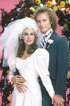 Luke and Laura | Half-century in General Hospital: No 'code blue' for long-running ABC ... Laura Spencer, Genie Francis, Luke And Laura, Tv Weddings, Soap Stars, This Is Your Life, Famous Couples, Beating Heart, Old Tv Shows