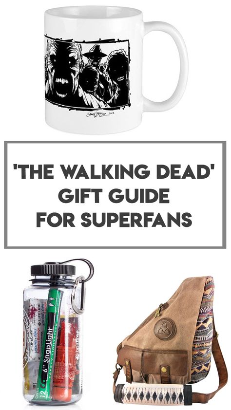 The Walking Dead continues to be one of the most popular shows on TV, and chances are you know one of those fans and might need to buy them a gift.  Here we've compiled a wide range of gifts for all kinds of people who love The Walking Dead, with a large range of prices depending on just how much money you're willing to burn. Twd Bag Items, Twd Figures, Daryl Dixon Headcanon, Walking Dead Gifts, Walking Dead Memes, Popular Shows, Kinds Of People, The Walking Dead, Gift Guide