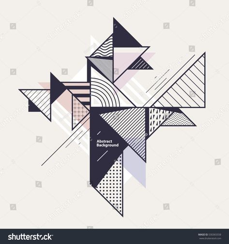 Abstract geometric composition with decorative triangles #Ad , #sponsored, #geometric#Abstract#composition#triangles Composition Drawing, Geometric Composition, Data Visualization Design, Triangle Art, Geometric Shapes Art, Art Optical, Geometric Design Art, Geometric Drawing, Abstract Geometric Art