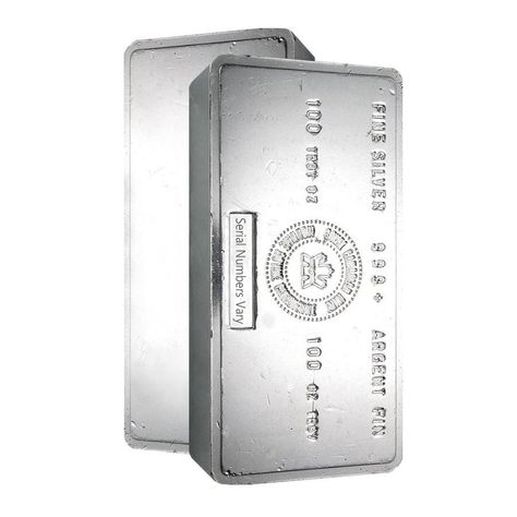 100 oz Royal Canadian Mint Vintage Silver Bar | Bullion Exchanges #bullion #bullionexchanges #preciousmetals #invest #stack #collect #silver #silverbar #bar #bullionbar #silverrcm #rcm #royalcanadianmint #vintage #rcmbar Buy Gold And Silver, Paypal Credit Card, Silver Bullion, Silver Bar, Silver Prices, Vintage Bar, Rare Coins, Silver Bars, Buy Gold