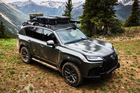 Lexus Lx 600, Concept Suv, Cool Car Gadgets, Lexus Gx, Lexus Lx570, Suv Models, Rigid Industries, Lexus Cars, Pink Car