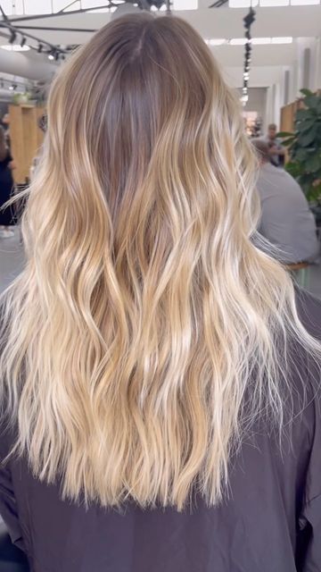 Basin Balayage, Bright Blonde, Blonde Balayage, Balayage, Blonde, Long Hair Styles, Hair Styles, Hair, Beauty