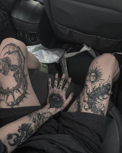 Emo Tattoos, Sick Tattoo, Wicked Tattoos, Gothic Tattoo, Dark Tattoo, Black Ink Tattoos, Elegant Tattoos, Simplistic Tattoos, Dope Tattoos