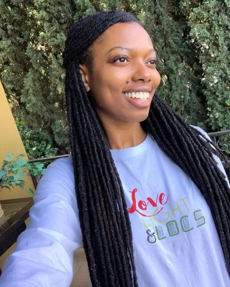 Keisha Charmaine Felix 🌻 on Instagram: “Blessed, grateful and humble. 🙏🏾 . . . . . #freshface #locs #locstyles #dreadlocks #naturalhair #lovelightlocs #loclivin #locnation…” Keisha Charmaine Locs, Loc Styles, Fresh Face, Love And Light, Locs, Crochet Scarf, Natural Hair Styles, Dreadlocks, Hairstyles