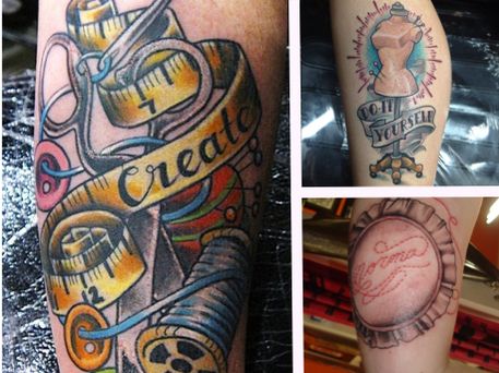 Sewing Tattoos, Coors Light Beer Can, Arizona Tea, Skin Art, Beer Can, Drinking Tea, Sleeve Tattoos, Tatting, Beverage Can