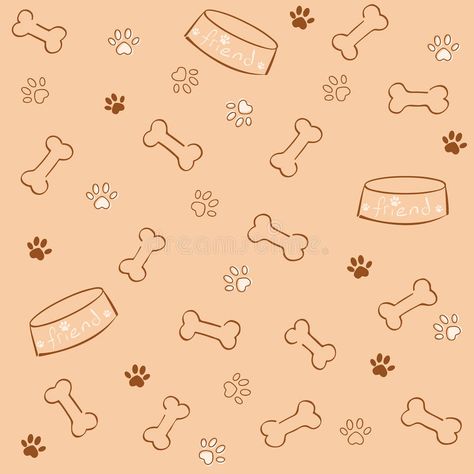 Dog pattern. A illustration of dog s icon pattern #Sponsored , #Sponsored, #paid, #pattern, #dog, #illustration, #Dog Dog Treats Illustration, Dog Aesthetic Wallpaper, Illustration Dog, Iphone Wallpaper Pattern, S Icon, Food Backgrounds, Pet Fashion, Wallpaper Pattern, Dog Illustration