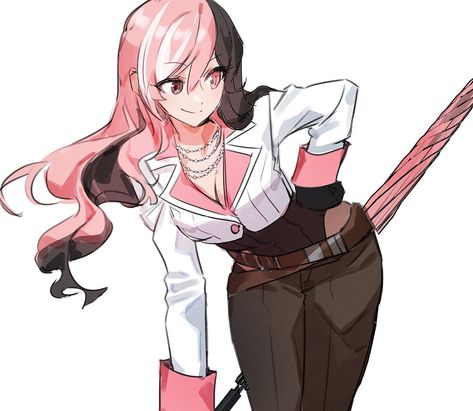 Huge on Twitter: "https://t.co/wzrniRBuX7" / Twitter Rwby Neo, Rwby Blake, Rwby Characters, Team Rwby, Rwby Fanart, Rwby Anime, Ultimate Spiderman, Pink Eyes, Just Smile