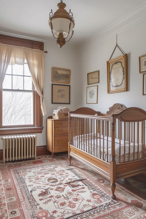 Nursery Vintage, Victorian Nursery, Baby Zimmer, Baby Room Inspiration, Nursery Inspo, Vintage Nursery, Baby Bedroom, Nursery Design, Nursery Themes